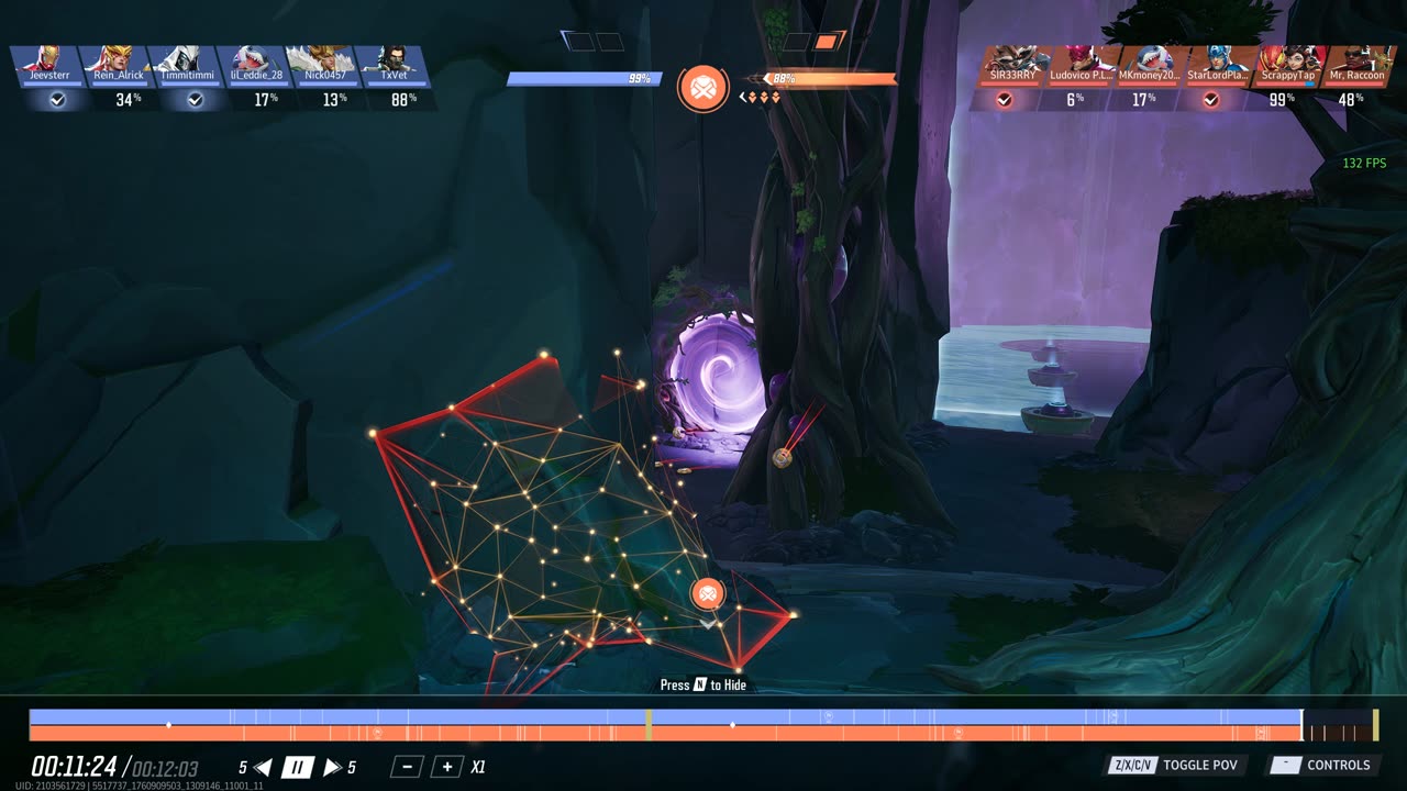 Marvel Rivals - Peni mines a portal and gets 2