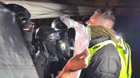 RheinDAmacher Assaulted by ANTIFA Militants Anarchy ANTIFA Militants continue