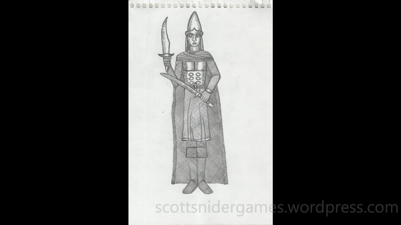 Knight Pencil Sketch Video #3 (11-02-2025)