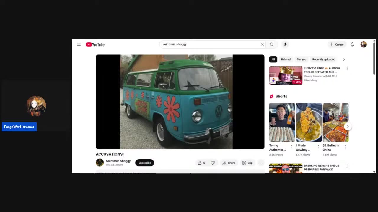 Mormon Shaggy Embarrasses Soberman Live!.