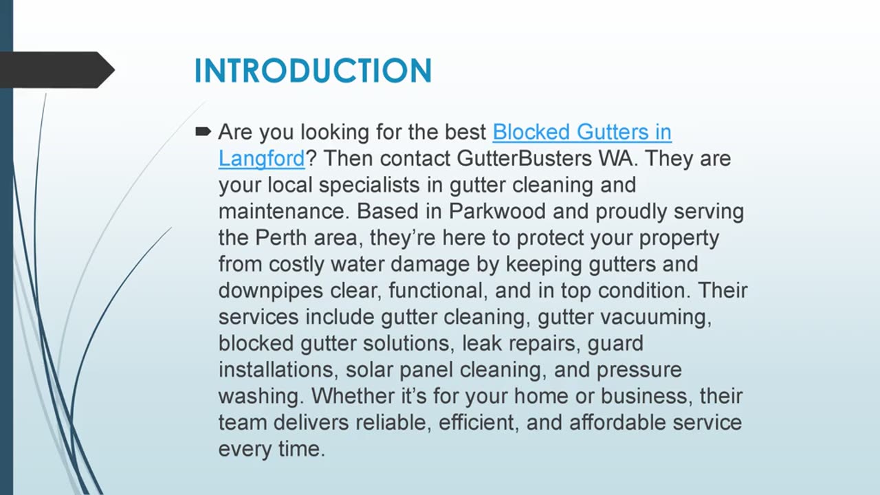 Best Blocked Gutters in Langford