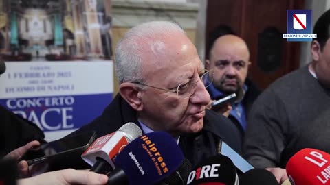 De Luca - Il nostro impegno per la pace (24.01.25)