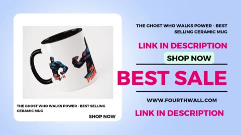 The Ghost Who Walks Power - Best Selling Ceramic Mug