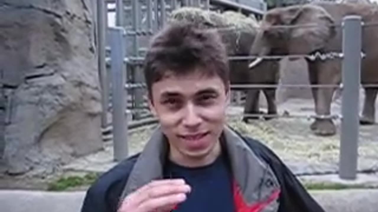 Most watched video on Youtube ( Me at the zoo)