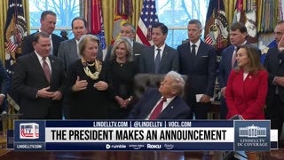 THE PRESIDENT MAKES AN ANNOUNCEMENT