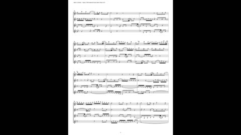 J.S. Bach - Well-Tempered Clavier: Part 1 - Fugue 01 (Clarinet Quintet)