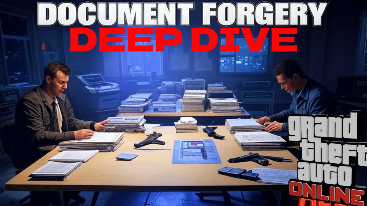 GTA Online: Document Forgery Office Deep Dive 🔍💰