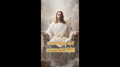 Ephesians 2:6 | Seated With Christ In Heavenly Places #faith #jesus #dailybibleinspiration #jesus