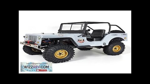 RGT EX86010 CJ 1/10 2.4G 4WD Crawler Climbing Truck Waterproof RC Car Review