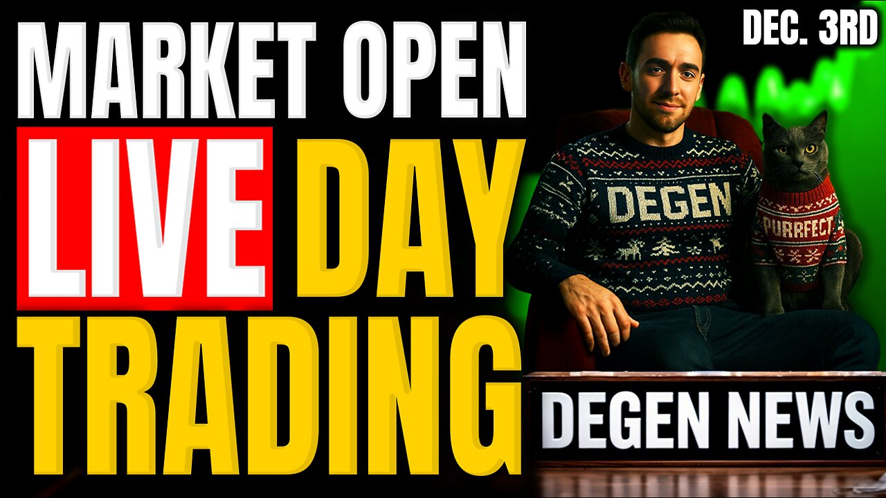 Live Day Trading, Breaking Market News & Options Analysis || Stock Market Open