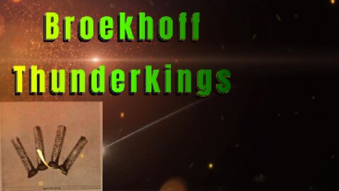Broekhoff - Thunderkings - Single Shot Vuurwerk