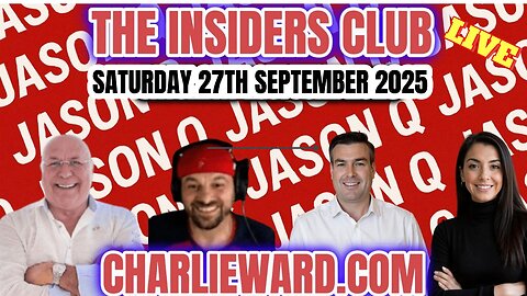 THE INSIDERS CLUB WITH CHARLIE WARD, JASON Q & DREW DEMI 