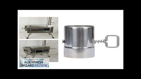 Portable Stove Pipe with Damper Chimney Fireplace Heat Resistant Hot Tents Wood Review