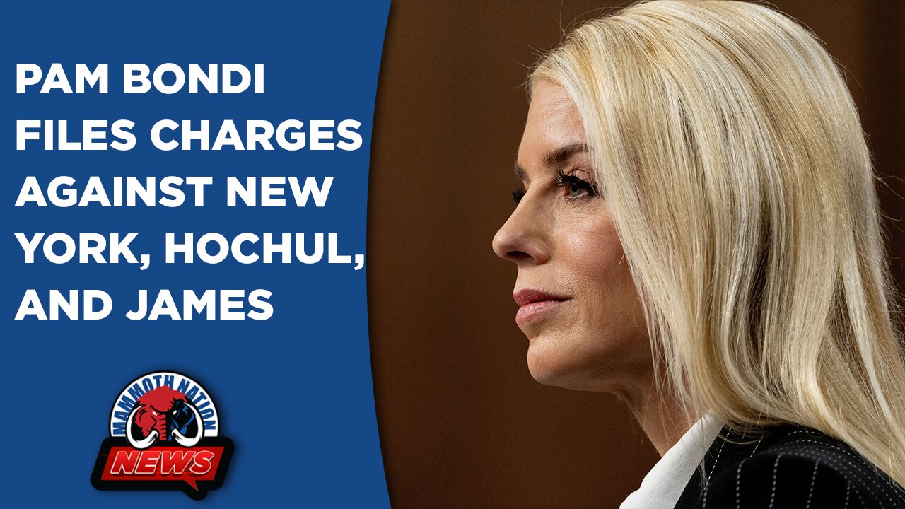 Pam Bondi Files Charges Against New York, Hochul, and James | White House Speaks Out on Fraud