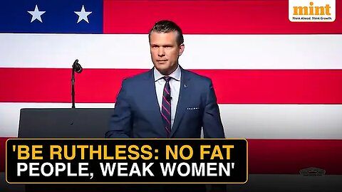 The Most EXPLOSIVE 12 Minutes Of Pete Hegseth's Speech On U.S. Military Overhaul