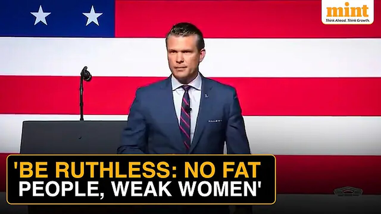 The Most EXPLOSIVE 12 Minutes Of Pete Hegseth's Speech On U.S. Military Overhaul