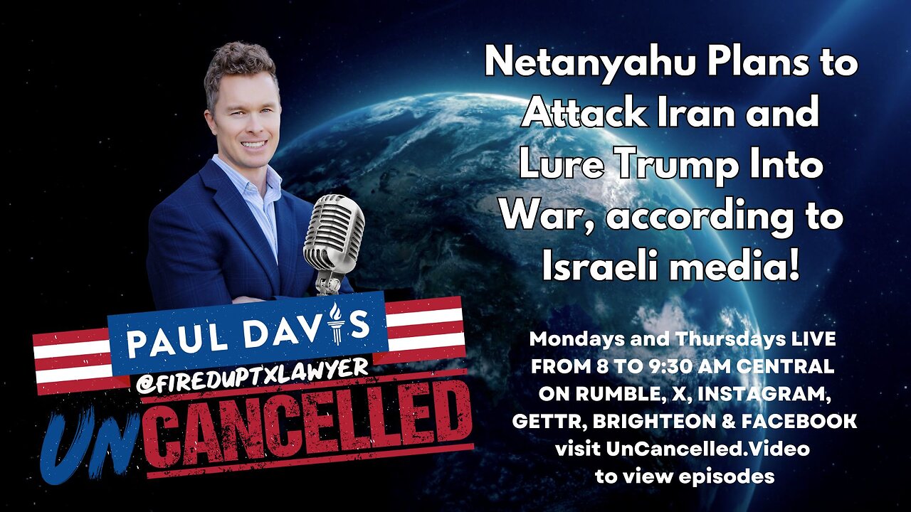 Netanyahu Plans to Attack Iran and Lure Trump Into War, according to Israeli media!