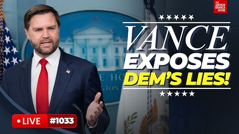 JD Vance EXPOSES the LIES of Democrat Demons!