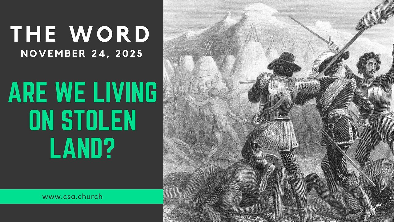 Are We Living On Stolen Land?