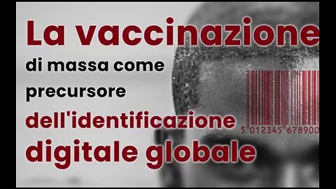 IDENTITÀ DIGITALE: "Anche le inoculazioni con Mrna hanno un ruolo"
