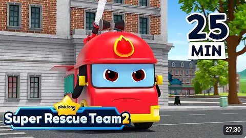 Nee-Naw, Nee-Naw! 🚒｜Fire Truck Songs for Kids｜Pinkfong Super Rescue Team