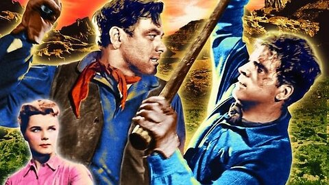 Vengeance Valley-Burt Lancaster, Robert Walker, Joanne Dru-1951 IMDb 5.9/10