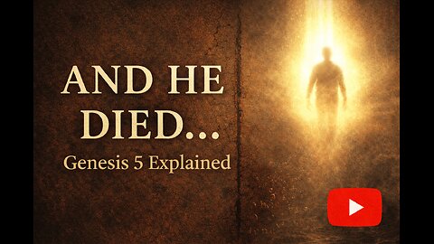 Genesis 5 — The Genealogy of Death, Legacy, and the One Who Escaped