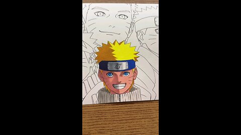 Como Dibujar Anime a Naruto ✍️