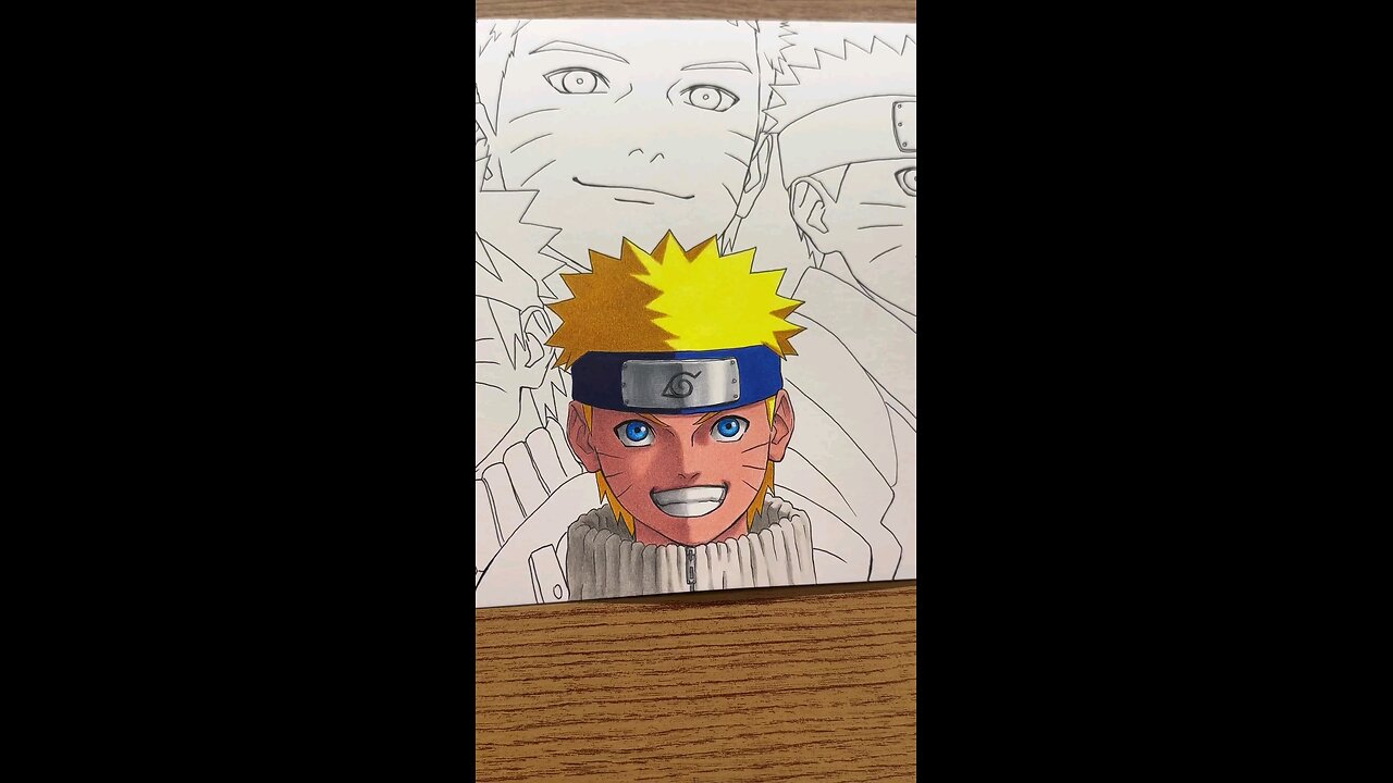 Como Dibujar Anime a Naruto ✍️