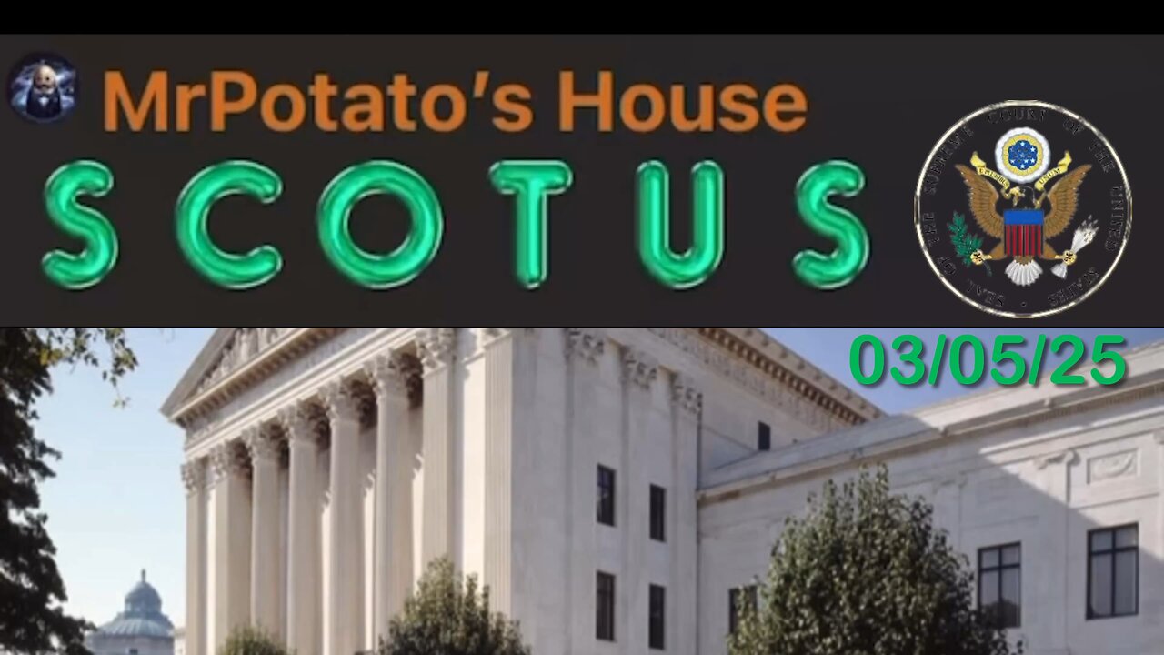 SCOTUS Mr. Potato’s House, Think - Aretha Franklin