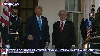 President Donald Trump welcomes Benjamin Netanyahu at The White House (Feb 04, 2025) [LIVE]