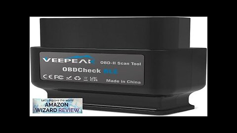 Veepeak OBDCheck BLE Bluetooth OBD II Scanner Auto Diagnostic Scan Tool Review