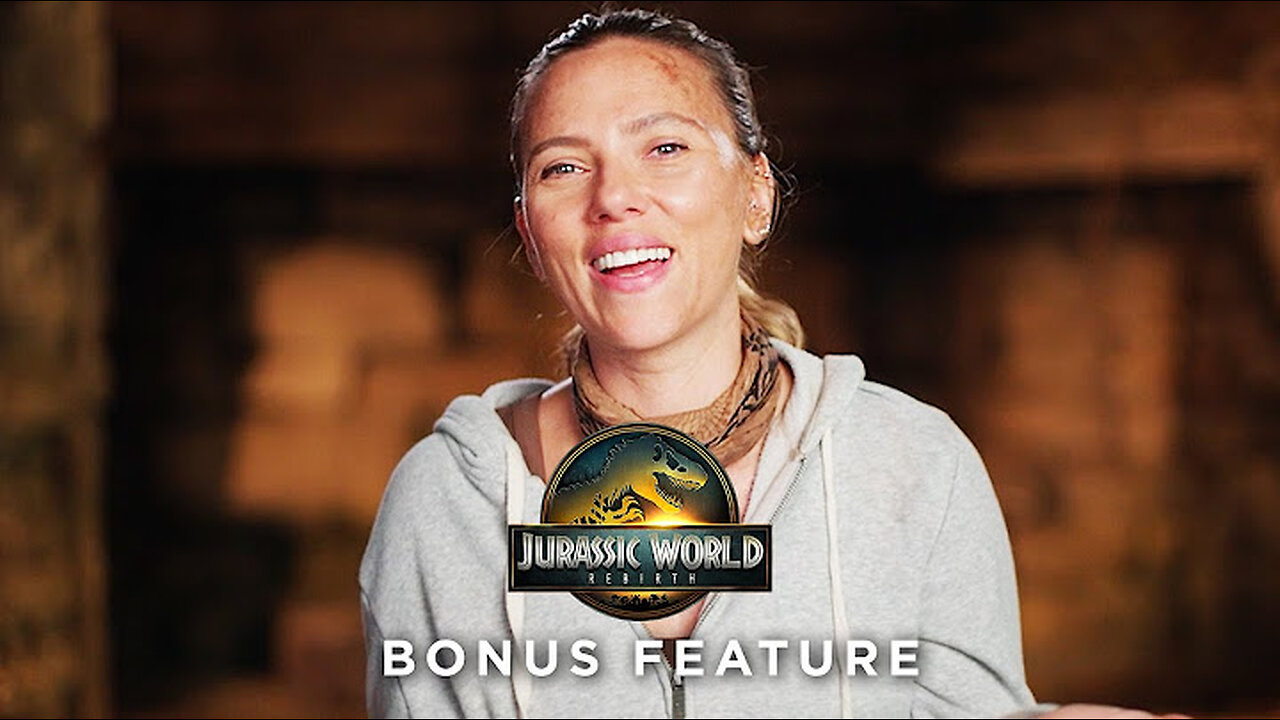 Scarlett Johansson Reveals the Fun Side of Jurassic World Rebirth | Bonus Feature