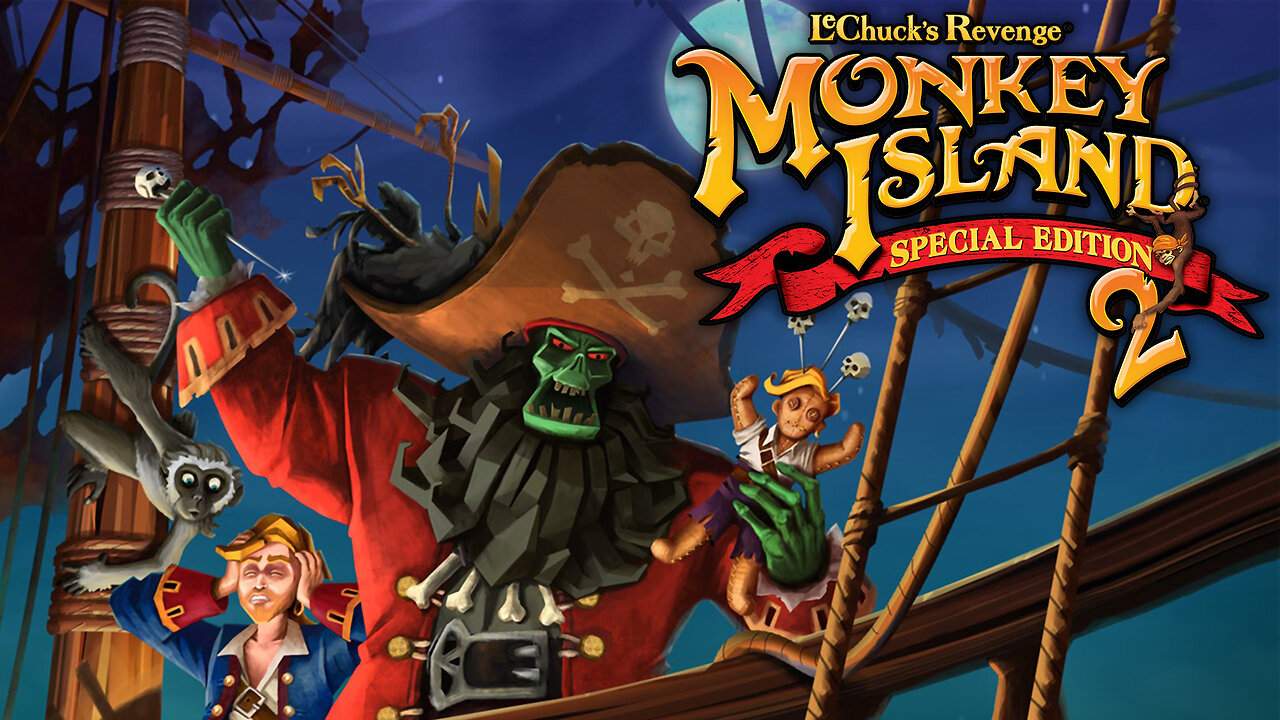 Monkey Island 2 Special Edition: LeChuck's Revenge (part 1) | Quest for the Ultimate Treasure