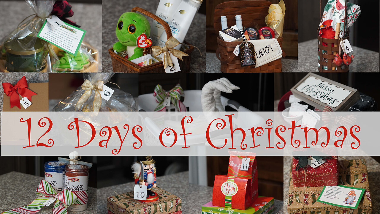 12 Days of Christmas Gift Giving Ideas
