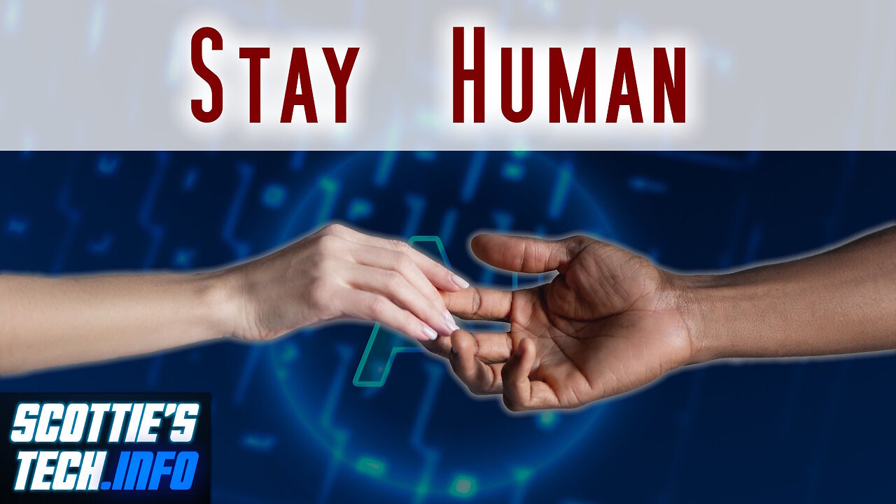 Everything’s connected – except us