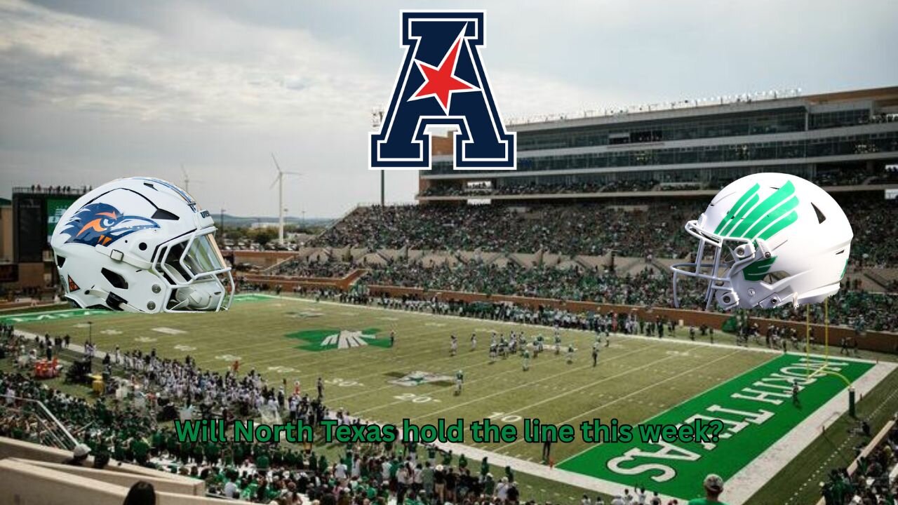 North Texas will be hosting UTSA in an AAC clash