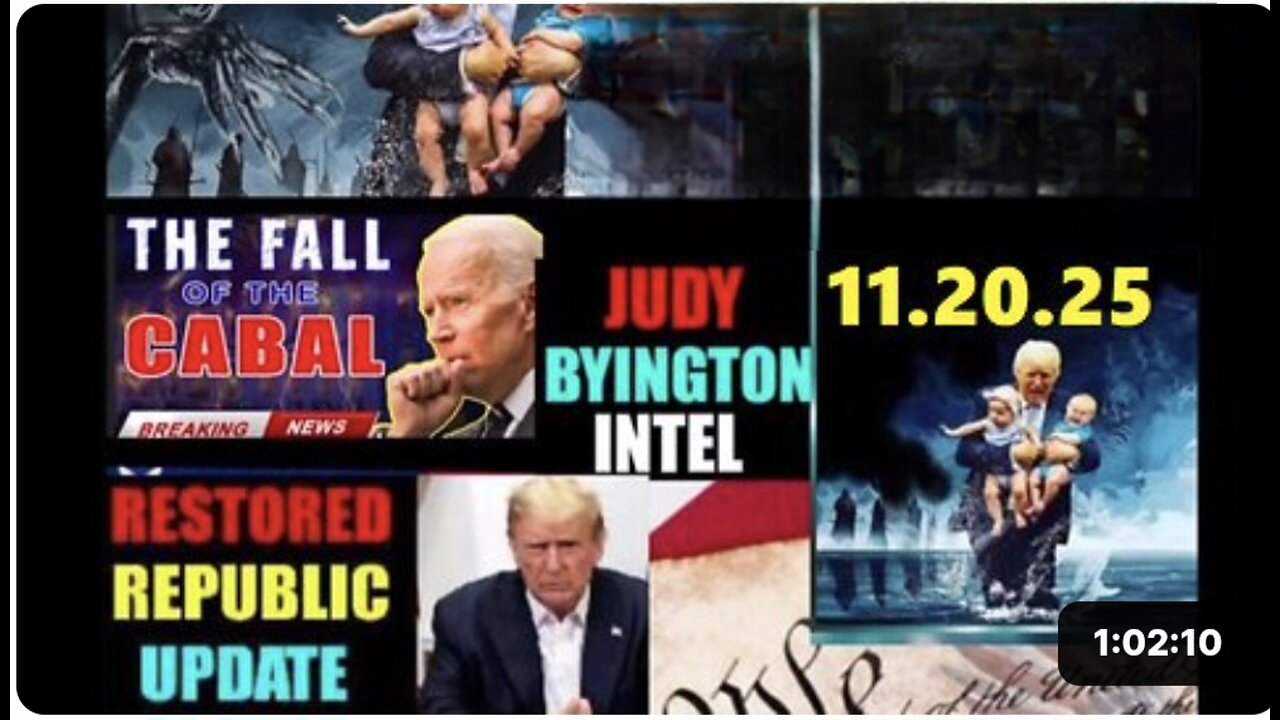 Judy Byington: Special Intel Report 11/20/25