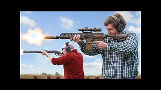 Tucker Carlson Reacts to the Army’s Next-Gen Battle Rifle (SIG MCX Spear)