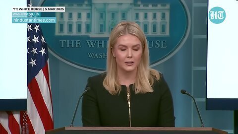 Full Event_ Karoline Leavitt Stuns US Allies, New Ukraine Move, Trump Ratings After Congress Speech