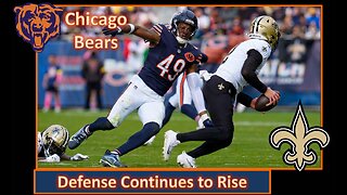 Can the Run Game Continue? l Bears Week 7 Pre Game vs Saints l Da Bears With Dark