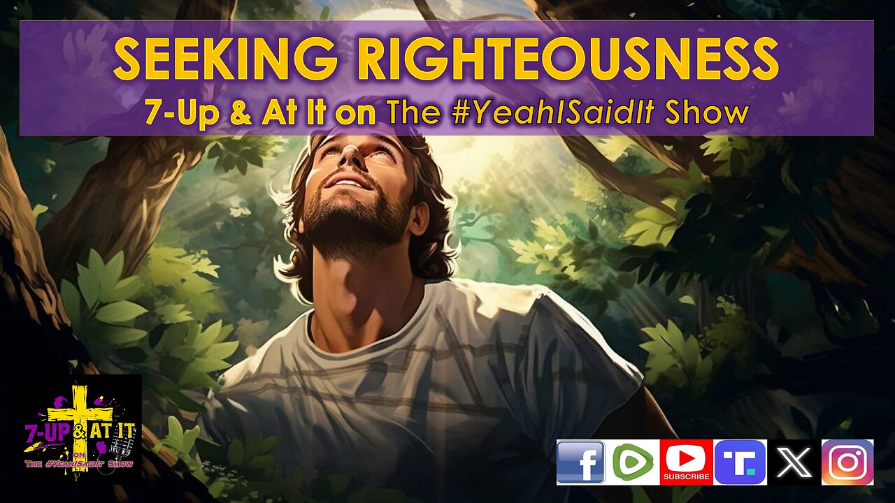 WORD OF THE DAY: ROMANS 10:3 - SEEKING RIGHTEOUSNESS