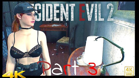Resident Evil 2 (Remake) Mod | Claire Cop Hardcore Part 3 of 6