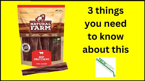 3 things to know about the Natural Farm Beef Jerky Gullet Sticks Flat - 5-Inch (20-Pack)