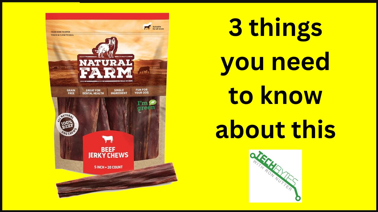 3 things to know about the Natural Farm Beef Jerky Gullet Sticks Flat - 5-Inch (20-Pack)