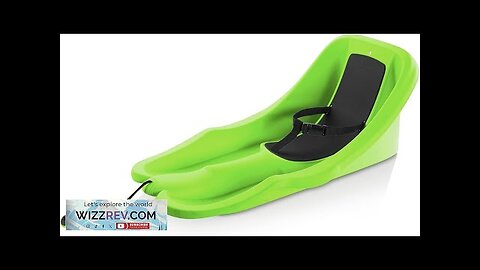 Baby Toddler Sled 3-Point Safety Harness Retractable Tow Strap Anti-Slip Seat Review