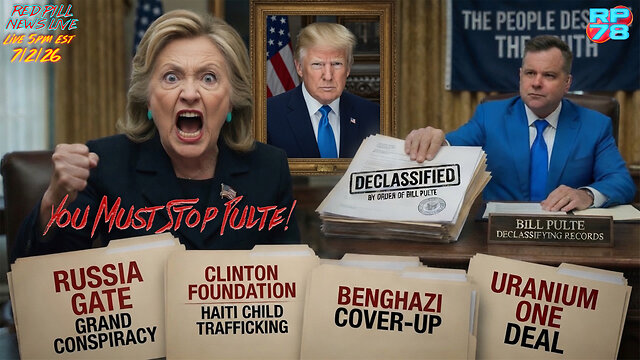 Trump Says DECLAS All & FBI Descends on Fulton County on Red Pill News Live thumbnail