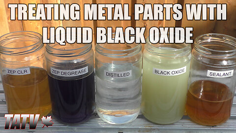 Treating Metal Parts with Liquid Black Oxide