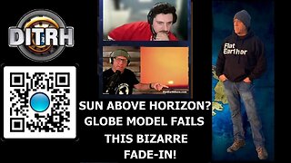 [DITRH] Sun Above Horizon? Globe Model Fails This Bizarre Fade-In! #shorts - Hijacking Perspective w/ Angels of Light [Jul 23, 2025]