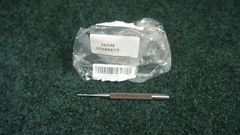 Starrett 1/16" Pin Punch, Model 565AI